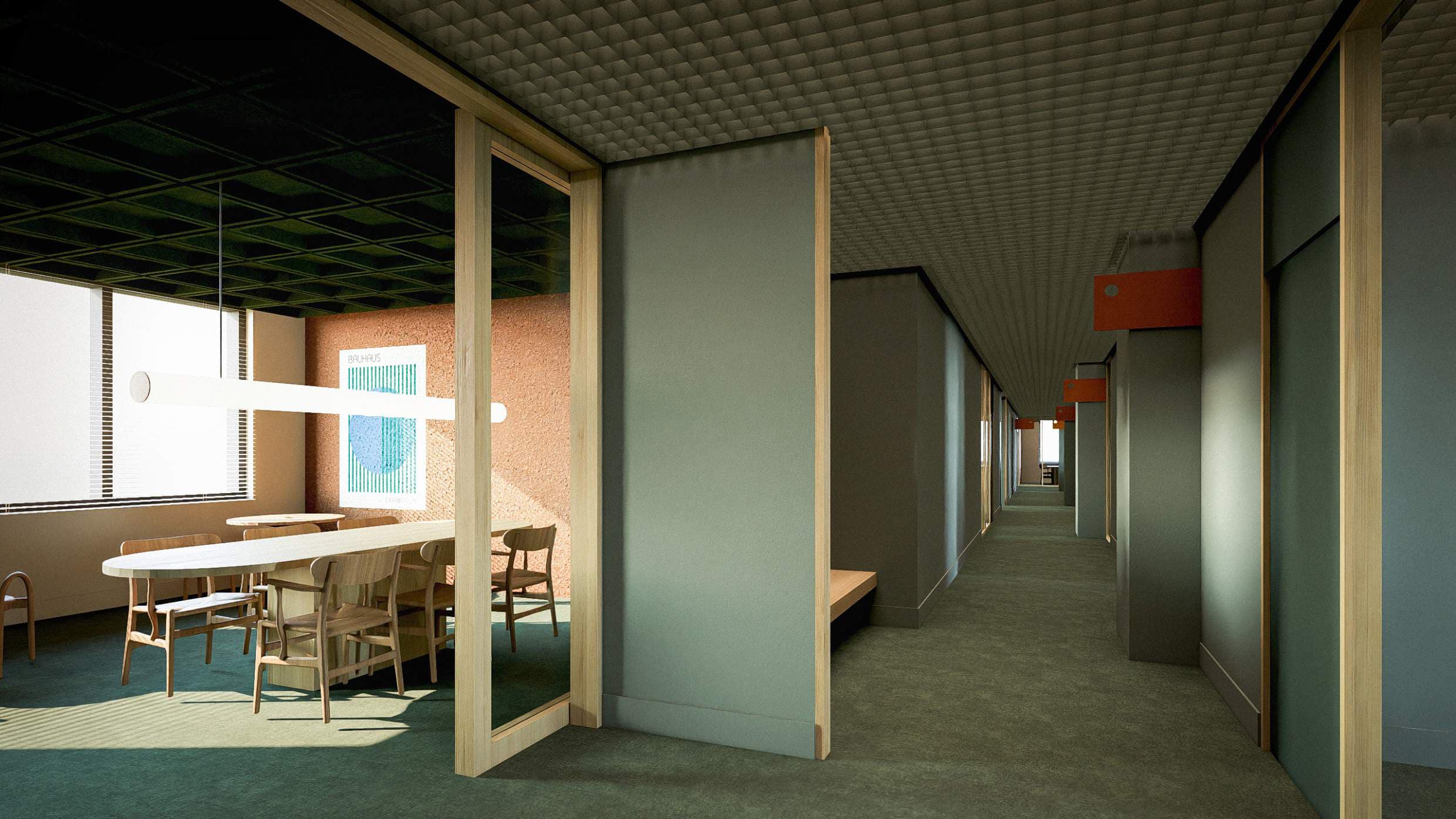 Fifty Queen interior render